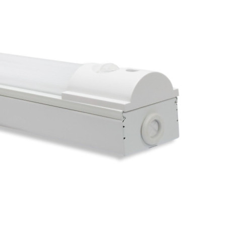 LED Balkenleuchte 120cm, PIR-Sensor, PowerSwitch 22|29|32|37W, 150 lm/W, ColorSwitch 3000|4000|6000K