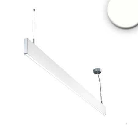 LED Hängeleuchte Linear Up&Down 600, 25W, prismatisch, linear- u. 90° verbindbar, weiß, neutralweiß