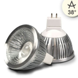 MR16 LED Strahler 5,5W COB, 38°, kaltweiß, dimmbar