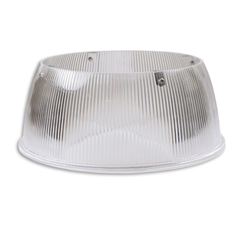 PC-Reflektor 90° für LED Hallenleuchten Serie FL2, transparent