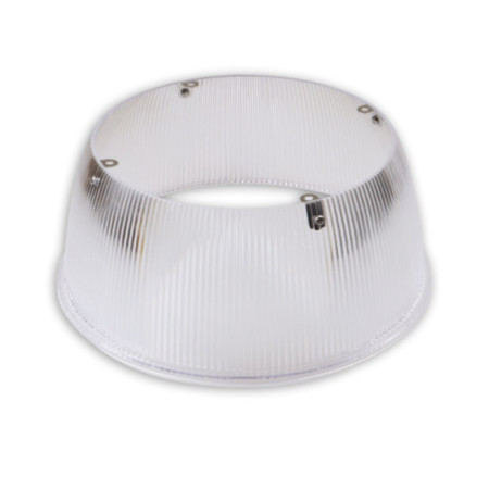 PC-Reflektor 90° für LED Hallenleuchten Serie FL2, transparent