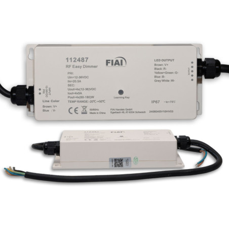 Sys-One Funk PWM-Dimmer IP66, 4 Kanal, 12-36V 4x5A