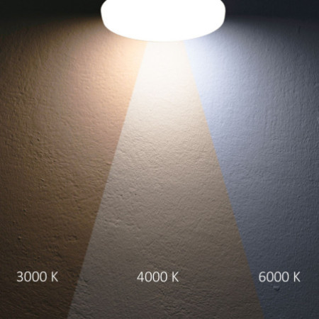 LED Deckenleuchte 22|32W mit HF-Sensor, weiß rund, DN410, IP64, 120lm/W, ColorSwitch 3000|4000|6000K