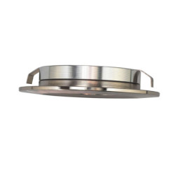 LED Möbeleinbaustrahler MiniAMP silber, rund, 3W, 120°, 24V DC, 1900-4000K CCT, dimmbar