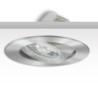 LED Einbauleuchte Sunset Slim68 Alu, rund, 9W, 1800-2800K, Dimm-to-warm
