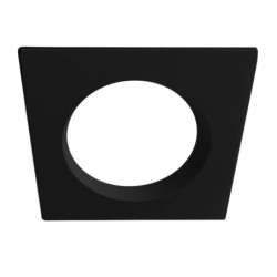 Cover Aluminium rückversetzt schwarz für Sys-90