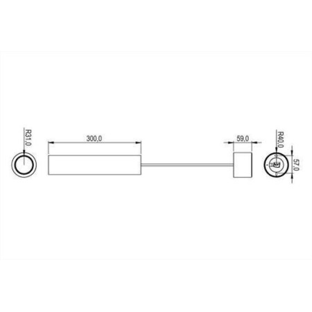 LED Pendulum Slim RGBW Tree Anthrazit