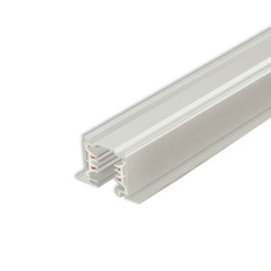 3-Phasen Classic Einbau-Stromschiene, 2m, weiß