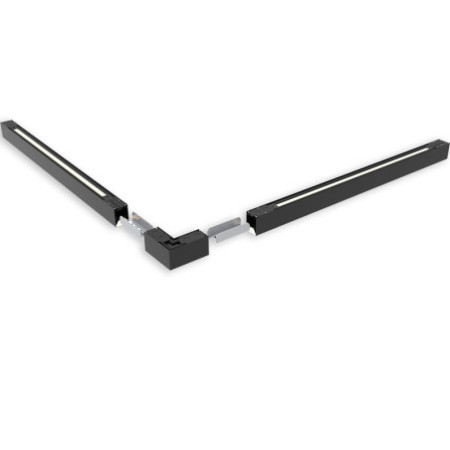L-Verbinder für Aufbau/Hängeleuchte LINKLINE50 schwarz