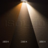 LED Einbauleuchte Sunset Slim68 weiß, rund, 9W, 1800-2800K, Dimm-to-warm