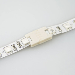 Clip-Verbinder (max. 5A) C2-410 für 4-pol. IP20 Flexstripes mit Breite 10mm, Pitch  über 8mm