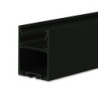 LED Aufbauprofil LAMP30 V1 Aluminium schwarz RAL 9005, 200cm