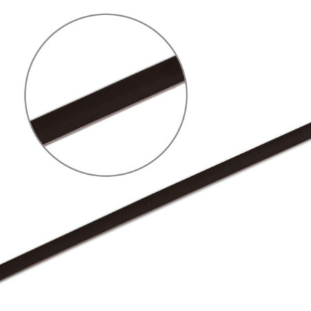 LED NEON927 MiniCut MiniAmp Black Flexband, 24V DC, 7W, IP20, 2500K, 2.5m Rolle, 400 LED/m