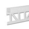 LED Fliesenprofil UP8, weiß RAL 9003 200cm