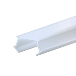 Abdeckung COVER55 transparent 200cm für Profil CORNER11n