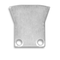 Endkappe EC9 Aluminium für DIVE12 mit TUNNEL, 2 STK, inkl. Schrauben