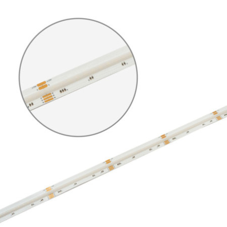 LED COB RGB+2700K Linear Flexband, 24V DC, 20W, IP20, 5m Rolle, 896 LED/m