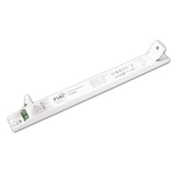 LED PWM-Leuchten-Trafo 24V/DC, 0-100W, Push/DALI dimmbar, flach, schmal