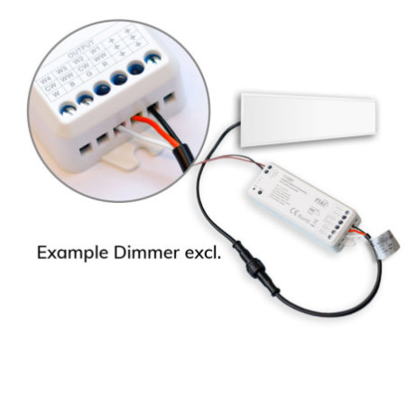 LED Panel HCL Line 1200, 24V DC, UGR unter 19 4H/8H, WW/28W, KW/28W, WW+KW:28W, ohne VG