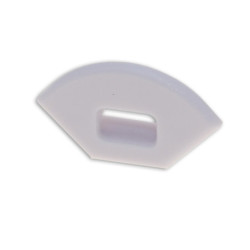 Endkappe EC88 für Profil CORNER10 SLIM mit Kabeldurchführung, 1 STK