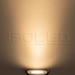 LED Einbauleuchte Slim68 weiß, rund, 9W, warmweiß, dimmbar