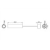 LED Pendulum Slim RGBW PWM Weiß