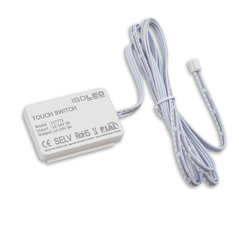 MiniAMP kapazitiver Touch-SENSOR mit Dimmfunktion (durch 2cm Holz) - für Masterport, 12-24V DC