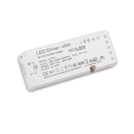 LED MiniAMP Trafo 24V/DC, 0-48W, 7x3A mit Master Sensor-Port