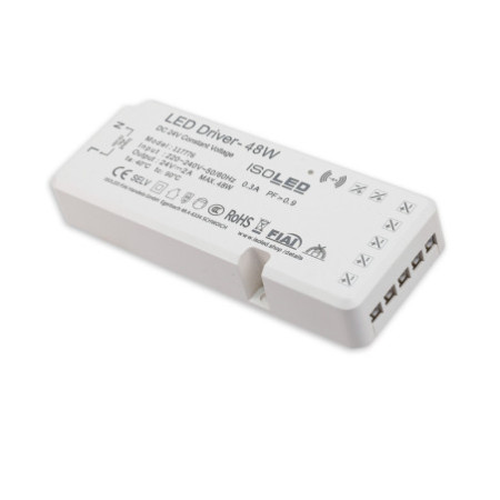 LED MiniAMP Trafo 24V/DC, 0-48W, 7x3A mit Master Sensor-Port