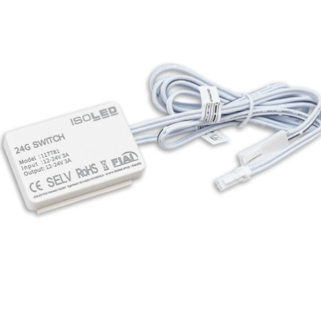 MiniAMP HF-Bewegungsmelder mit Dimmfunktion, 12-24V DC, 3A