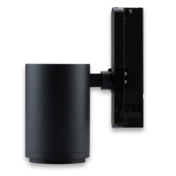3-Phasen Schienenstrahler fokussierbar, 34W, 20°-70°, schwarz matt, Bread 2700K