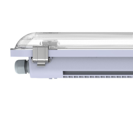 LED Wannenleuchte HEQ, 120cm, IP65, 25-40W, 160lm/W, 3000|3500|4000K, CRI80, DALI DT6