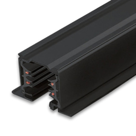 3-Phasen Classic Einbau-Stromschiene, 2m, schwarz