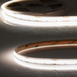 LED COB927/COB965 Linear CCT Flexband, 24V DC, 7W+7W, IP20, 5m Rolle, 640 LED/m