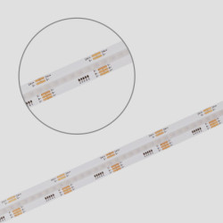LED COB RGB+3000K Linear Flexband, 24V DC, 20W, IP20, 5m Rolle, 896 LED/m