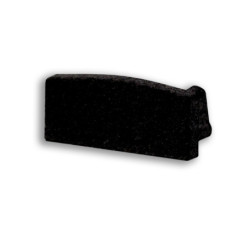 Endkappe EC223 für Profil MINI-AB V2 schwarz, 1 STK