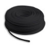 Kabel PUR-ummantelt, schwarz, 5x0,5mm² H05BQ-F, Meterware