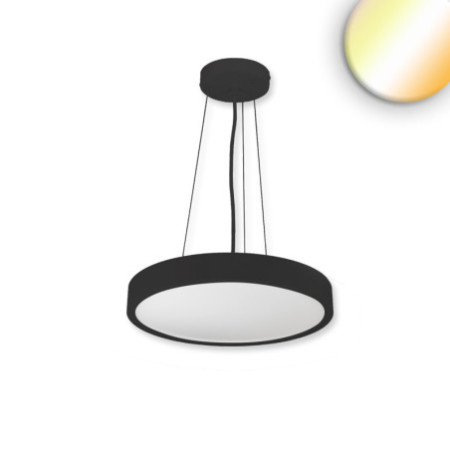 LED Hängeleuchte UGR unter 19 2H, schwarz, 20W|30W+3W, IP42, DN400, 2700|3000|4000K, dimmbar, Up&Down