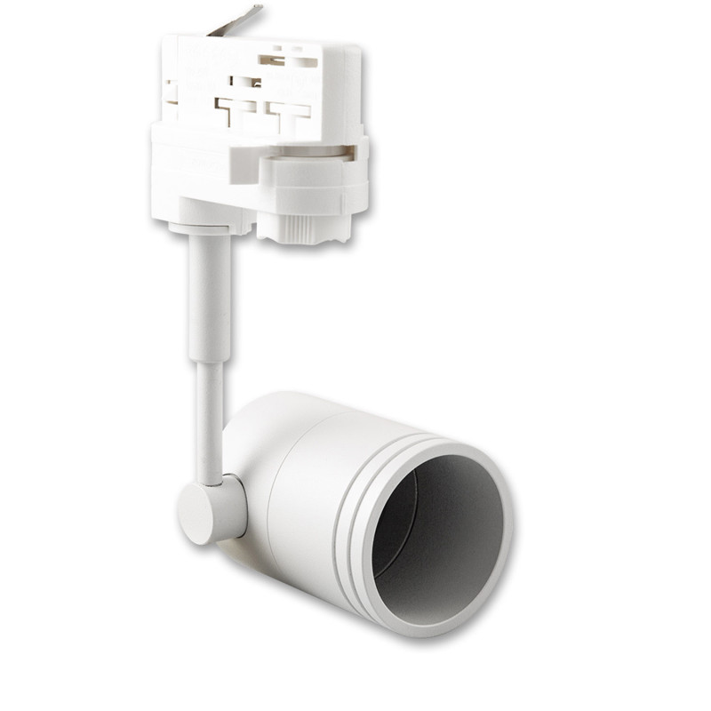 3-Phasen Schienen-Adapter für GU10-Spots, weiß