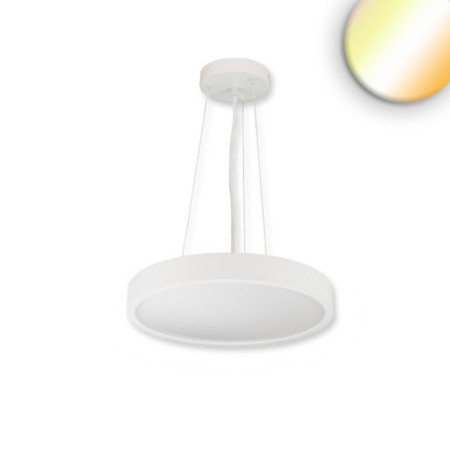 LED Hängeleuchte UGR unter 19 2H, weiß, 30W+3W, IP42, DN400, 2700|3000|4000K, DALI dimmbar, Up&Down
