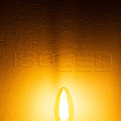E14 Vintage Line LED Kerze 4W ultrawarmweiß, dimmbar