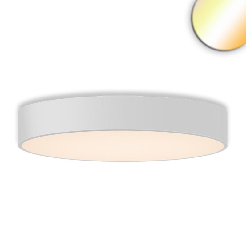 LED Deckenleuchte UGR unter 19 2H, weiß, 60W|70W, IP44, DN800, ColorSwitch 2700|3000|4000K, dimmbar