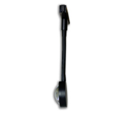 Track48 Leuchte Sunglow flexible schwarz 5,5W, 160°, 48V DC, 2000K, DALI dimmbar