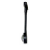 Track48 Leuchte Sunglow flexible schwarz 5,5W, 160°, 48V DC, 2000K, DALI dimmbar