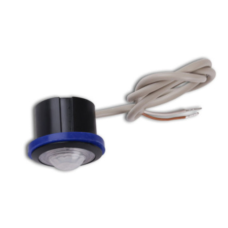 DALI-2 Master Mini-PIR-Einbau-Bewegungs-/Lichtsensor, H:3m, benötigt DALI-Bus Spannung schwarz