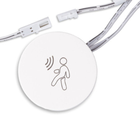 MiniAMP HF-Bewegungsmelder für versteckten Einbau, Detektion einstellbar 0.5-5m, 5-24V DC, 3A