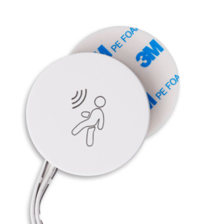 MiniAMP HF-Bewegungsmelder für versteckten Einbau, Detektion einstellbar 0.5-5m, 5-24V DC, 3A