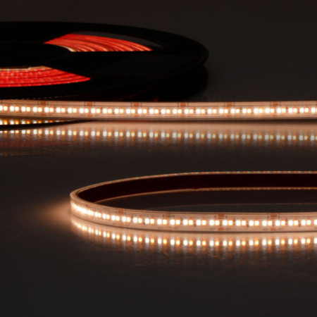 LED CRI918/940 CCT Flexband, 24V DC, 6W+6W, IP67, 10m Rolle, 256 LED/m