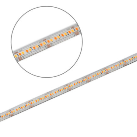LED CRI918/940 CCT Flexband, 24V DC, 6W+6W, IP67, 10m Rolle, 256 LED/m