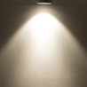LED Strahler mit Montagebügel und Schukostecker, 40W, 36°, schwenkbar, weiß matt, 3000K, CRI über 90